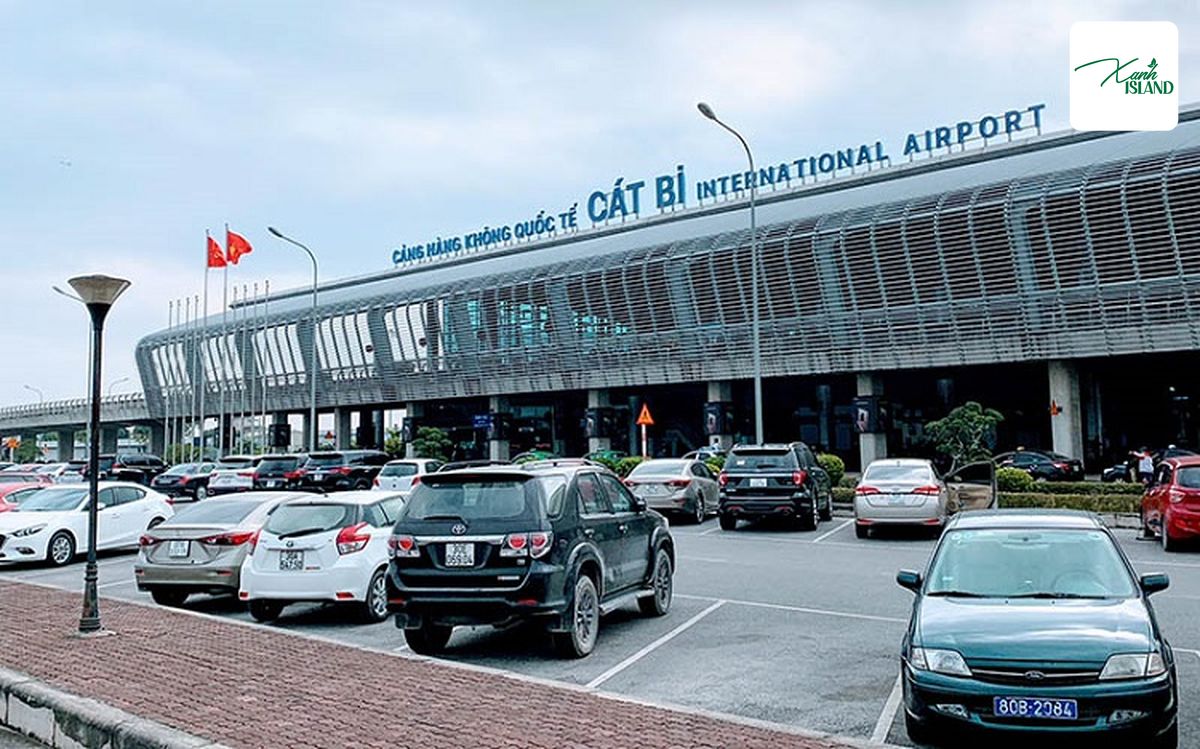 thuc te san bay cat bi ha tang giao thong xanh island cat ba